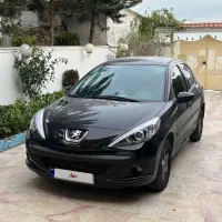 ۲۰۷ پانا مشکی مدل ۴۰۲ معاوضه با پژو ۲۰۰۸