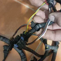 سیم کشی فابریک  دووسیلوو همراه وسایل|قطعات یدکی و لوازم جانبی|کرمان, |دیوار