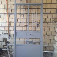 2 عدد درب آهنی|مصالح و تجهیزات ساختمان|همدان, |دیوار