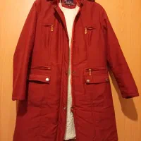 کاپشن و بارانی در حد نو