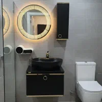 ست های مدرن روشویی PVC در طرح های مختلف|لوازم سرویس بهداشتی|بروجرد, |دیوار