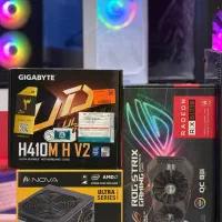 کیس گیمینگ I310100F + کارت Asus ROG 8GB رم 16|رایانه رومیزی|مشهد, آبکوه|دیوار