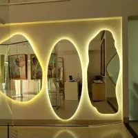 تولید آینه قدی  و دفرمه  دارای سنسور حرکتی