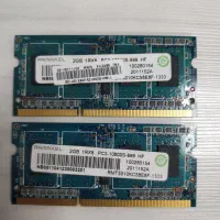 ۲تا رم لبتاب ddr3|قطعات و لوازم جانبی رایانه|بوشهر, |دیوار