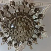 لوستر 16شعله برنجی