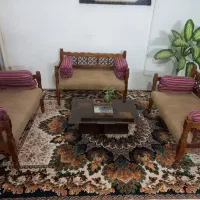 مبل سنتی تخت سنتی با میز