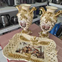 چینی دکوری طلا کوب شده( برند لوکس venti ترکیه)