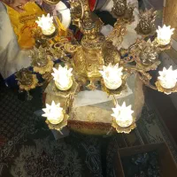 لوستر شاه عباسی|لوستر و چراغ آویز|مشهد, طبرسی شمالی|دیوار