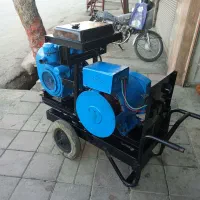 موتور برق ۲۰ کیلو وات دو سیلندر دیزلی سالم درحد نو