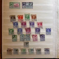 آلبوم تمبر قاجار تا جمهوری|کلکسیون سکه، تمبر، اسکناس|یزد, |دیوار