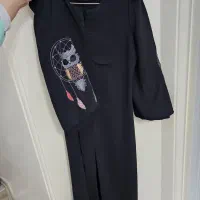 مانتو دخترانه بلند با آستین مدل جغد|لباس|تهران, دزاشیب|دیوار