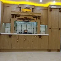 ۳.۵ متر کابینت نئوکلاسیک و ممبران با صفحه کورین|مصالح و تجهیزات ساختمان|تهران, فاطمی|دیوار