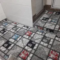 گلیم ۸ رنگ چهل تیکه موکت مدرن ۱۰۱۱|گلیم، جاجیم، گبه|قم, شاه ابراهیم|دیوار