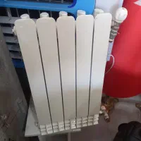 حوله خشک کن و رادیاتور پنج پر  کاملا سالم