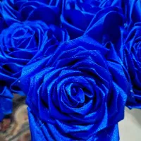 گل های روبانی|گل مصنوعی|یزد, |دیوار