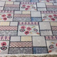 گلیم فرش پرزدار ۳در۲/۵متری نو