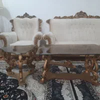 جلو مبلی به همراه جاکفشی و ساعت|مبلمان خانگی و میز عسلی|اهواز, کارون|دیوار