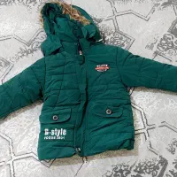 کاپشن بچگانه در حد نو