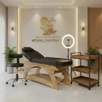 فروش پکیج کامل تخت و صندلی و ترولی و رینگلایت|آرایشگاه و سالن‌های زیبایی|تهران, شهرک ابوذر|دیوار