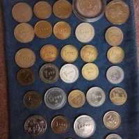 تعدادی سکه|کلکسیون سکه، تمبر، اسکناس|پرند, فاز ۱|دیوار