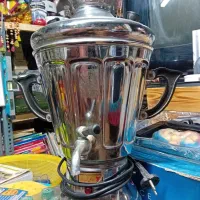 سماوربرقی برنجی قدیمی