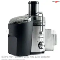 آبمیوه گیری ۴ کاره تکنو وار کاملا نو