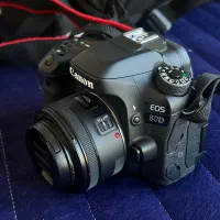Canon 80D kit 18-135 دوربین کانن مشابه آکبند