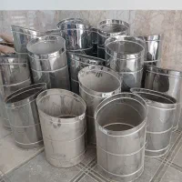 ظرف فروشگاهی آجیل،حبوبات،وخشکباراستیل۷۰سانت شیبدار