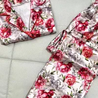 ست لباس خواب ساتن ست تاپ شلوارک ساتن|لباس|باغستان, |دیوار