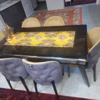 میز ناهارخوری|میز و صندلی غذاخوری|نیریز, |دیوار