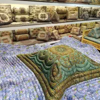 لحاف کرسی کلیر دار سفارشی با متریال اعلا ابعاد4در4