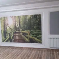 نصب کاغذ دیواری (پوستر)و نقاشی ساختمان