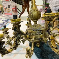 لوستر برنجی اصل|لوستر و چراغ آویز|اهواز, گلستان|دیوار