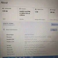 لپتاپ اچ پی HP 250 G5|رایانه همراه|آبادان, |دیوار