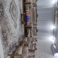 مبل سلطنتی تمام چوب ۹نفره|مبلمان خانگی و میز عسلی|سیرجان, |دیوار