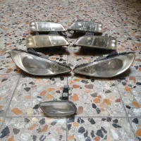 وسایل پژوسمند چراغ جلو،چراغ سقفی،قاب پنل،کارتن ضبط