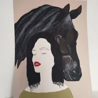 تابلو دکوراتیو برجسته دختر