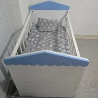 تخت خواب کودک در حد نو دوکاره|تخت و صندلی بچه|قروه, |دیوار