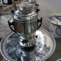 سماور برقی آپولون شش لیتری سالم تمیز ورق ضخیم|سماور، چای‌ساز، قهوه‌ساز|ری, جوانمرد قصاب|دیوار