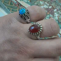 انگشتر نقره ۲عدد