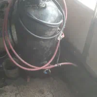 پومپ باد ۱۰۰لیتری  موتور یخچالی فشار بادعالی