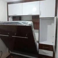 ساخت انواع مصنوعات ام دی اف تخت و کمددیواری