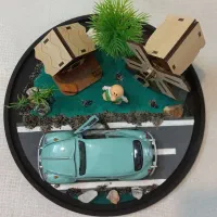 باکس شیشه ای ماشین و منظره|صنایع دستی و سایر لوازم تزئینی|تهران, مطهری|دیوار