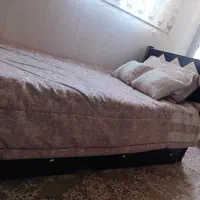 تخت خواب و تشک یک نفره (بهمراه باکس)|تخت و سرویس خواب|تهران, شهرک شریعتی|دیوار