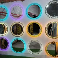 آینه رینگلایت طرحدار بکلایت لمسی|آینه|ارومیه, |دیوار