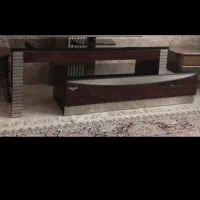 میز  تلویزیون دو طرفه قابل تغییر