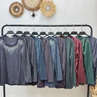 بلوز موهر نگیندار در سایزبندی تا ۵۴|لباس|کاشان, ولیعصر|دیوار