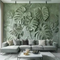 طرح صخره، گچبری مدرن و نقش برجسته، میکروسمنت