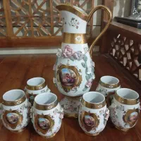 ظروف گلبرجسته ،پارچه لیوان وکاسه بشقاب