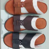 دمپایی عربی چرم، کفی چرم، دور دوخت، تایلندی|کیف، کفش، کمربند|بندرعباس, |دیوار